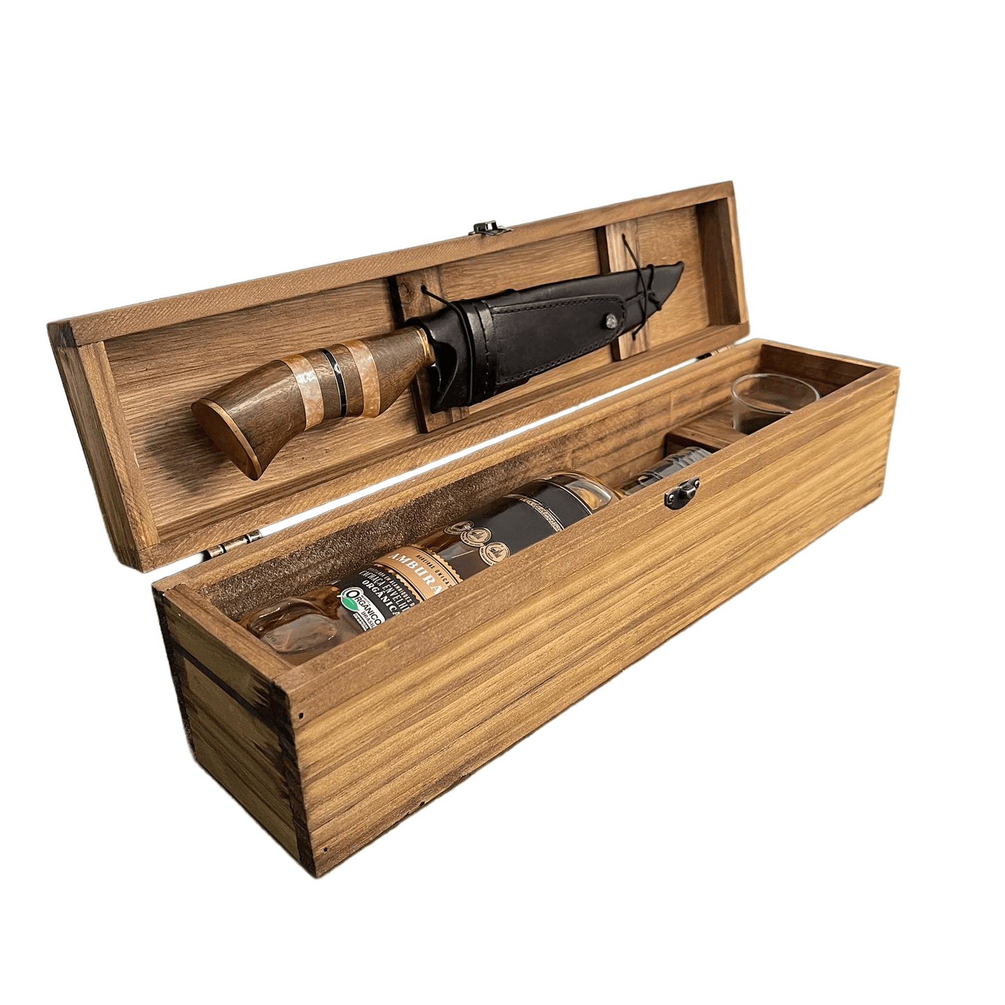 Brazilian Flame Set of Knive and Drink - Random Color Handle