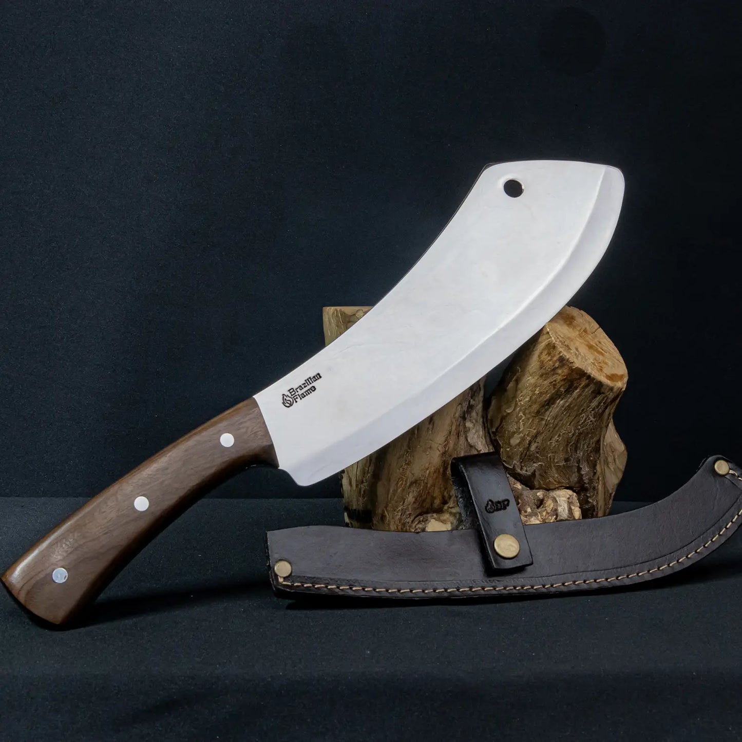 Brazilian Flame Chef's Cleaver - Arabian