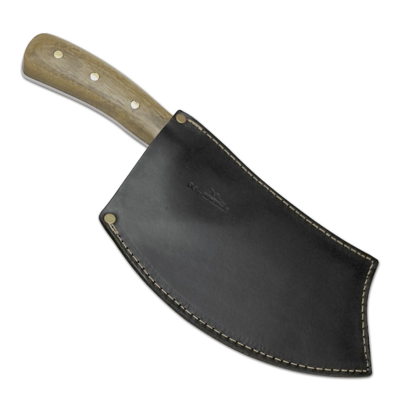 Brazilian Flame Chef's Cleaver - Rustic