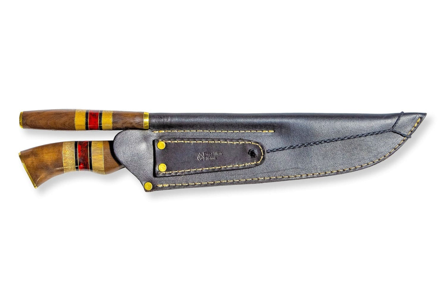 Brazilian Flame Chef's Knife - Ribs Set with Sharpener