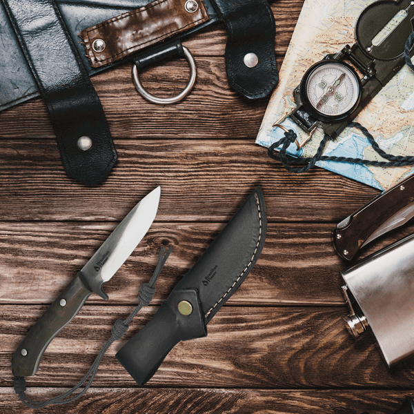 Brazilian Flame Camping Knife - Bass