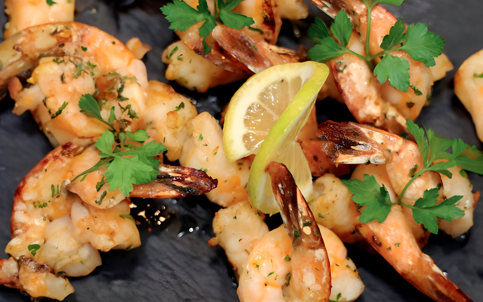 Grilled Shrimp With Garlic Butter and Herbs