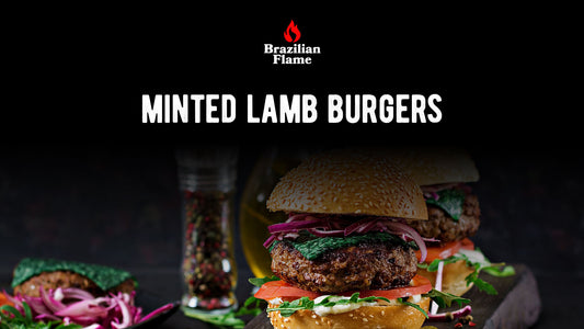 Minted Lamb Burgers