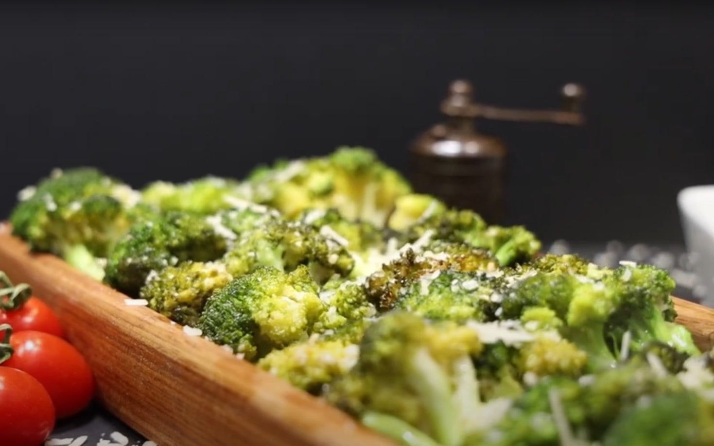 Easy and Flavorful Grilled Broccoli with Parmesan Cheese