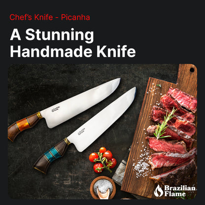 Brazilian Flame Chef's Knife - Picanha