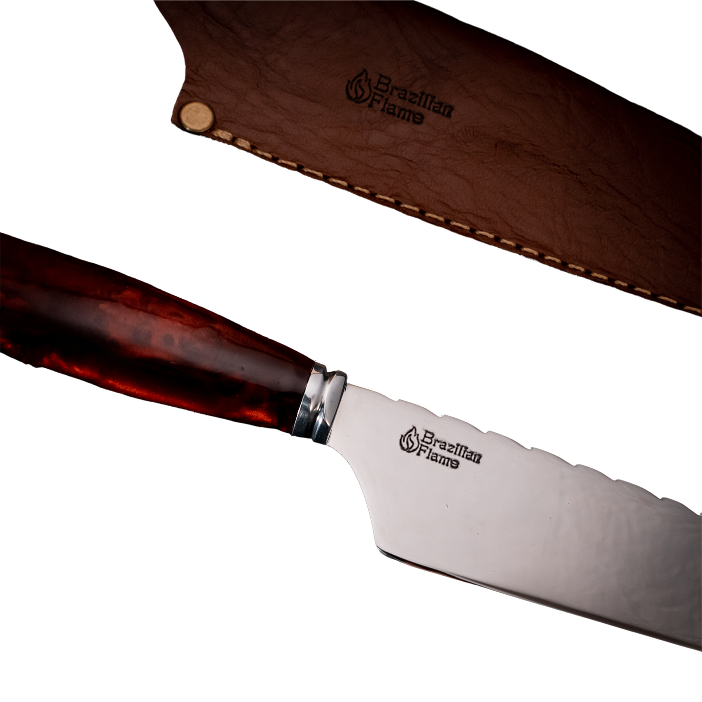 Brazilian Flame Chef's Knife - Agata