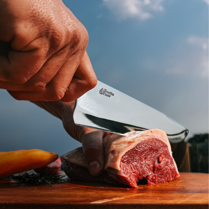 Brazilian Flame Chef's Knife - Picanha Bone Handle