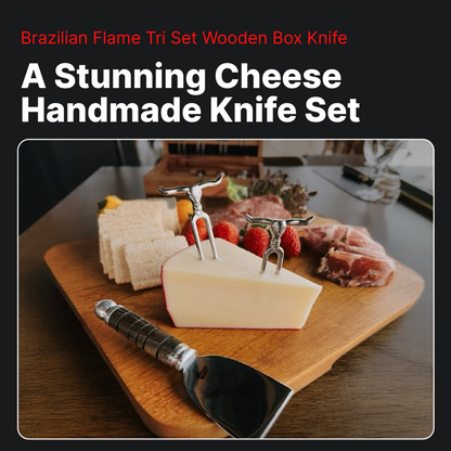 Brazilian Flame Formaggio Set