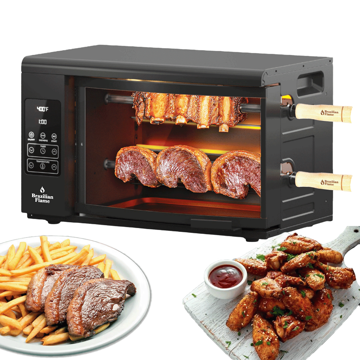 VOLTA Series Rotisserie Grill Oven by Brazilian Flame®