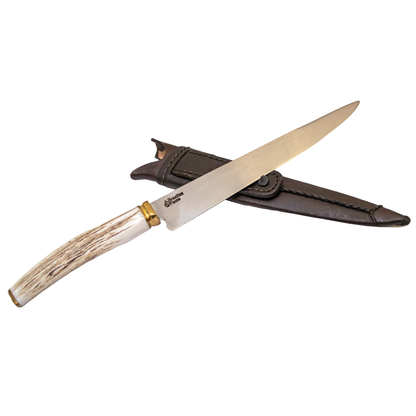 Brazilian Flame Chef's Knife - Deer Horn