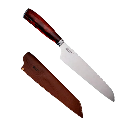 Brazilian Flame Chef's Knife - Agata