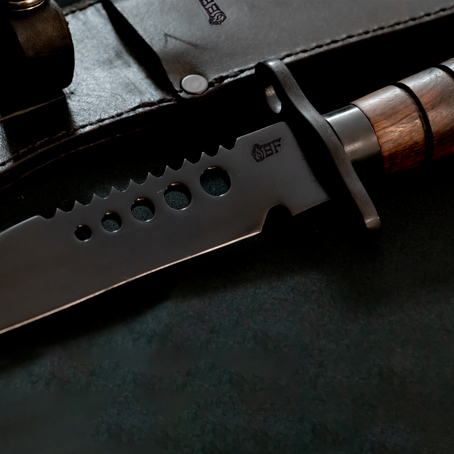 Brazilian Flame Hunting Knife - Tactical