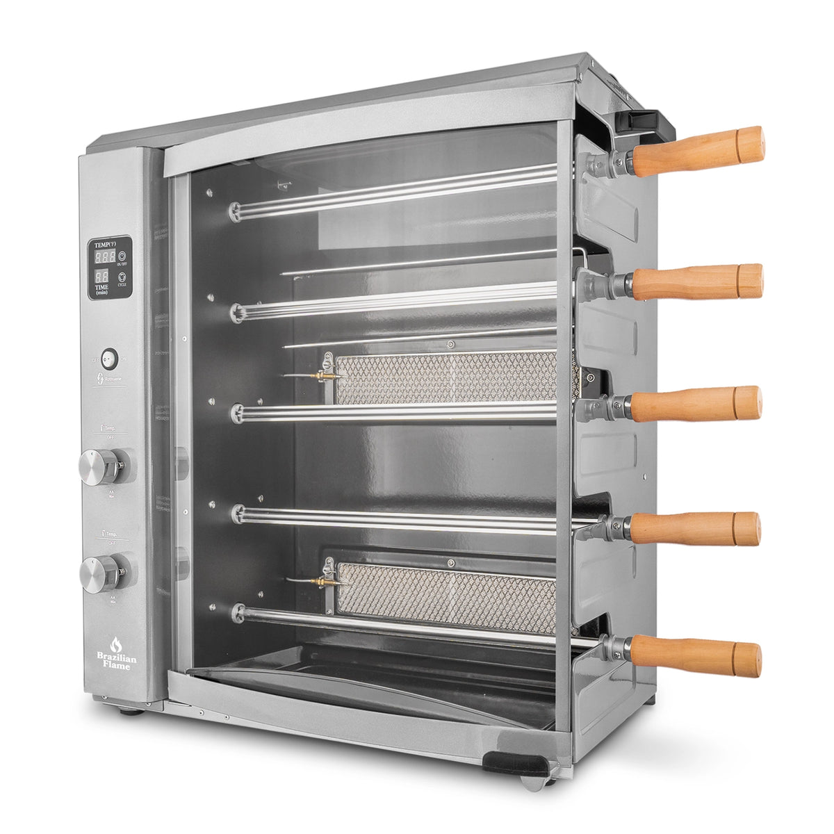 Gas rotisserie top