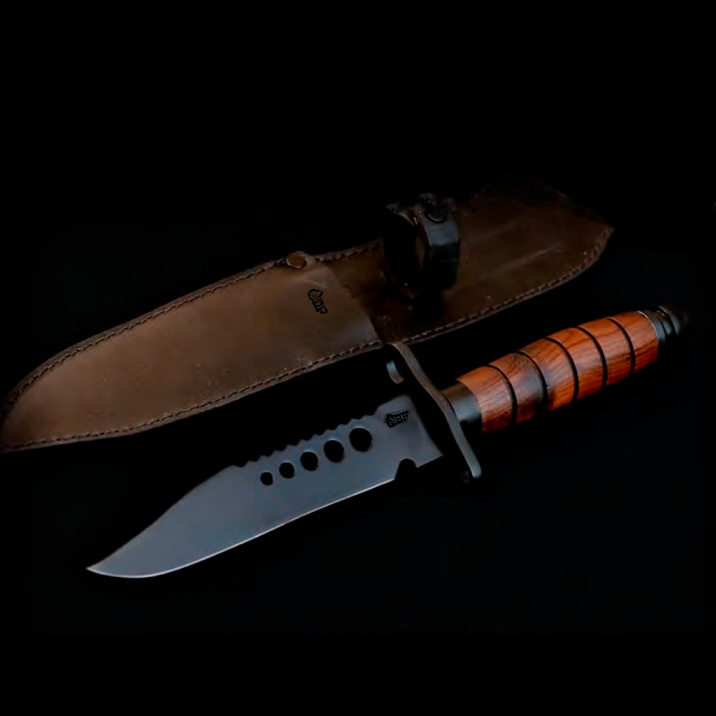 Brazilian Flame Hunting Knife - Tactical